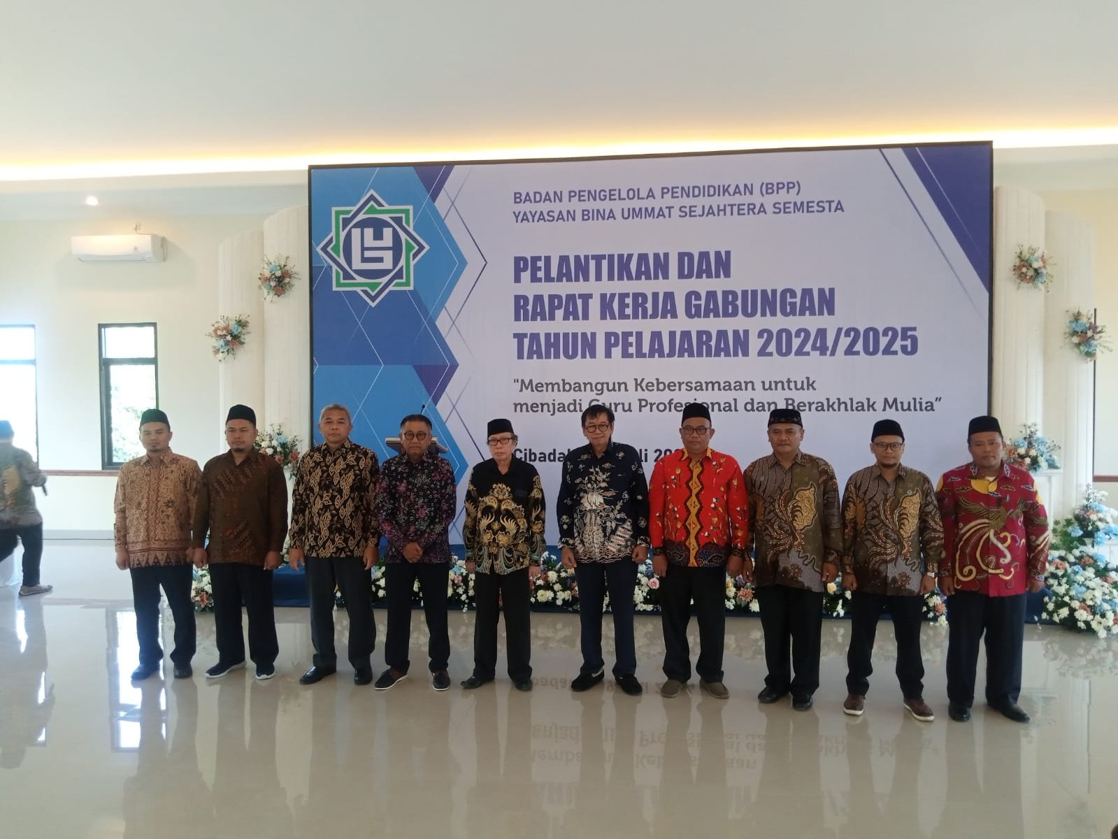 Pelantikan Pejabat dan Kepala Sekolah di Bawah Naungan YBUSS