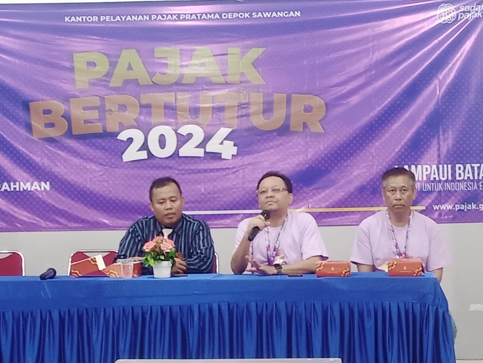 KPP Pratama Sawangan Depok Kenalkan Pajak kepada Siswa SMPIT Nururrahman