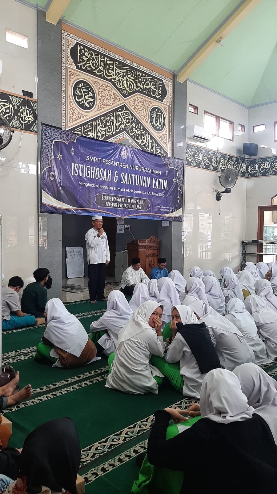 Istighosah dan Santunan Anak Yatim menjelang PSAS